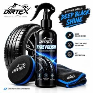 Tyre Polish for Car & Bike | Deep Black Shine & Long-Lasting Protection